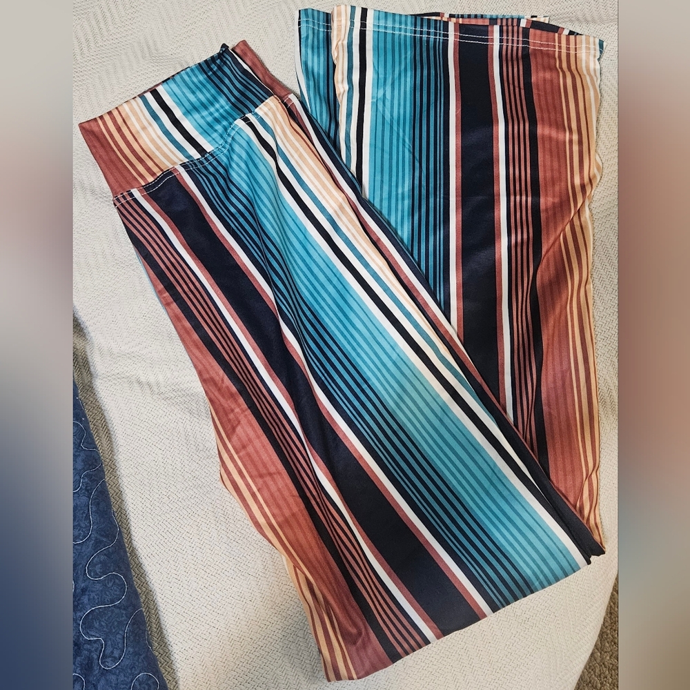 Flare leg pants